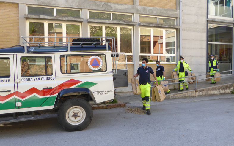 protezione civile Serra San Quirico