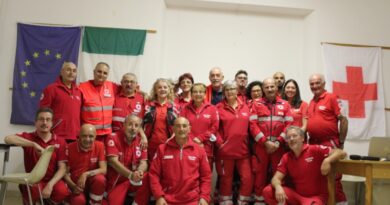 I volontari della Croce Rossa Italiana di Sassoferrato