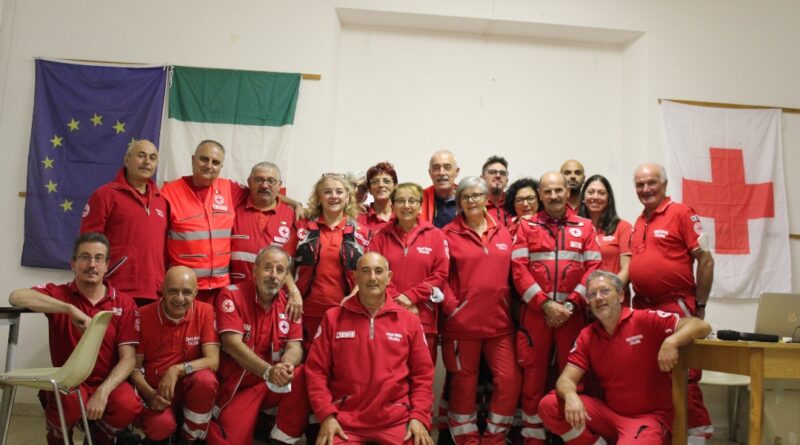 I volontari della Croce Rossa Italiana di Sassoferrato