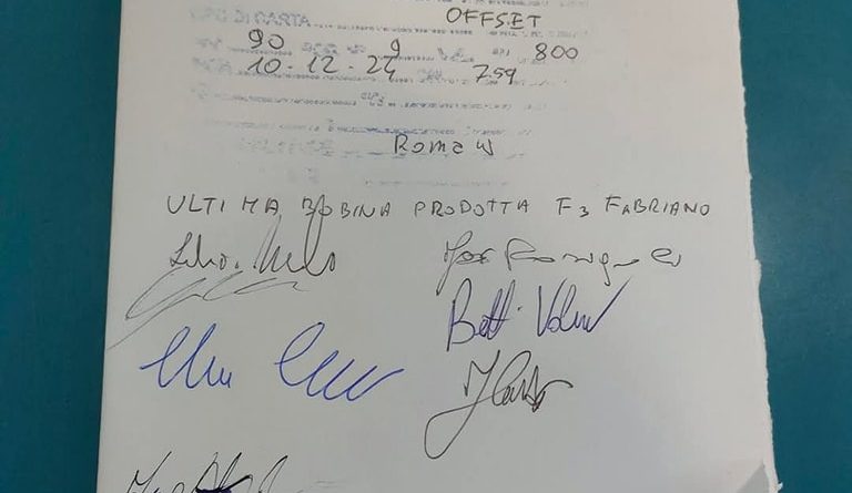 ultima bobina carta f 3