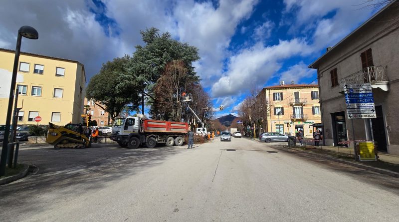 nuova rotatoria lavori